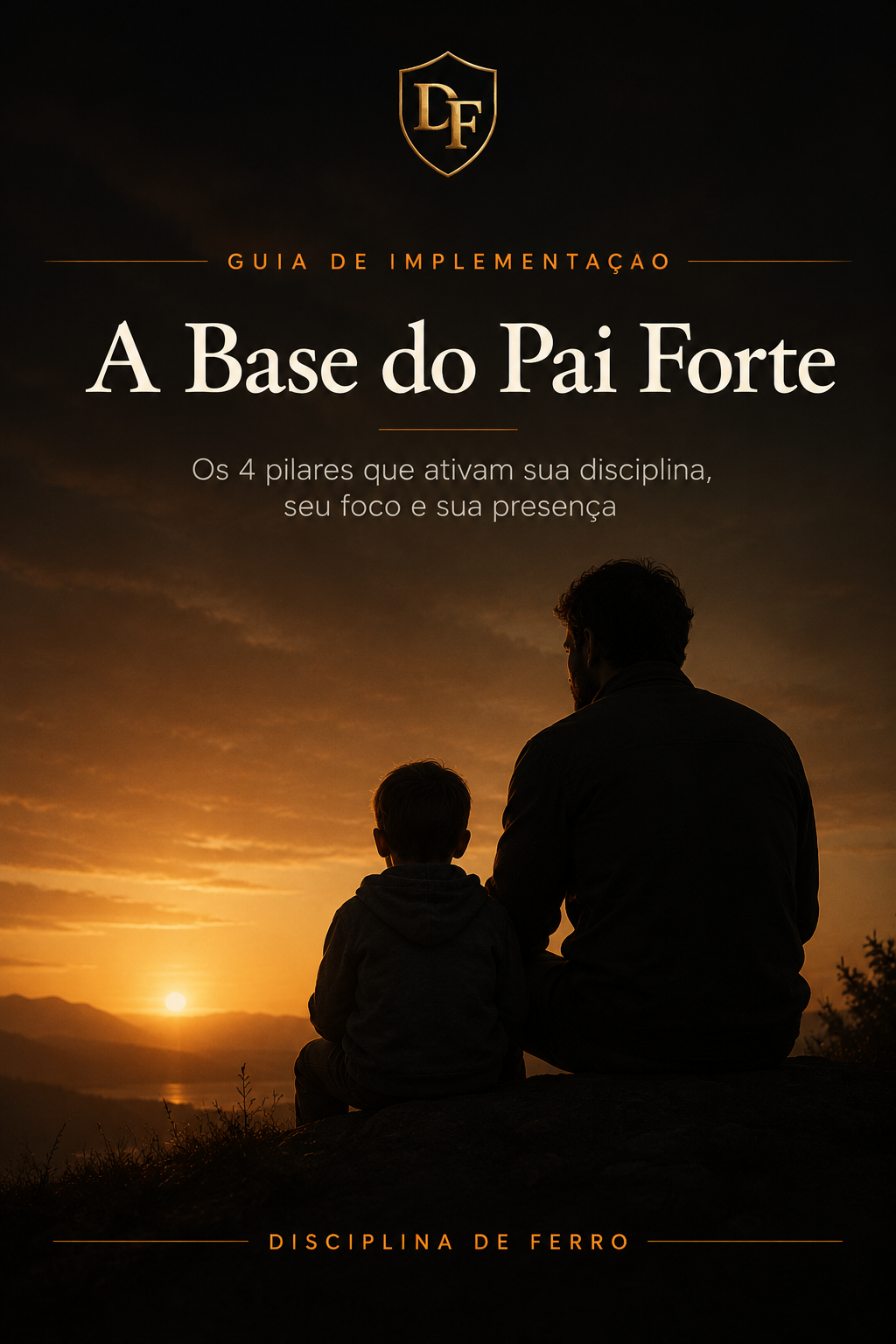 Mockup do ebook A Base do Pai Forte